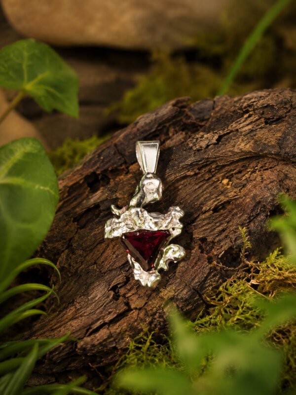 pendentif argent greant modif Pendentif pépite
